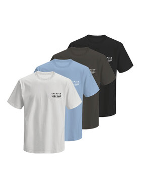 Jack&Jones Jack&Jones 4 t-kreklu kompleksts Blatailor 12291658 Daudzkrāsains Regular Fit