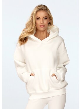 DKaren Sport DKaren Sport Bluza Oseye Écru Classic Fit