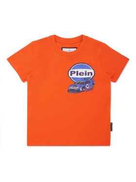PHILIPP PLEIN PHILIPP PLEIN T-shirt 28177 Arancione Regular Fit