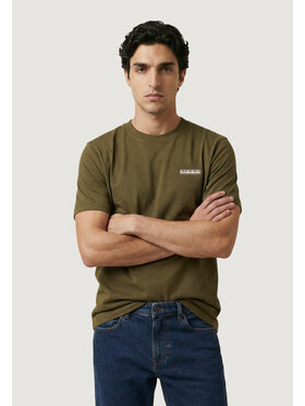 Napapijri Napapijri T-Shirt S-SMALL BOX SS Πράσινο Box Fit