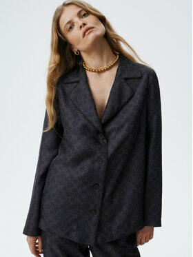 MARI PRETI MARI PRETI Blusa MONOGRAM M Marrone Regular Fit