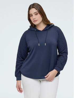 Fiorella Rubino Fiorella Rubino Bluza G852L008967N034 Niebieski A-Line Fit