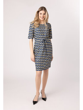 QUIOSQUE QUIOSQUE Sukienka letnia Quiosque 4WS007851 Niebieski Regular Fit