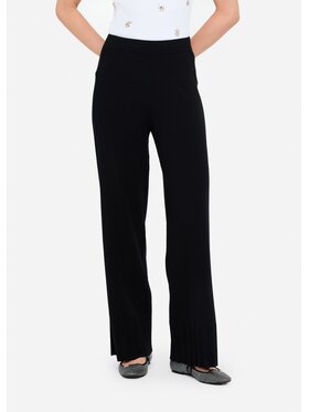 Liu Jo Liu Jo Spodnie materiałowe TF5207MS63L22222 Czarny Regular Fit