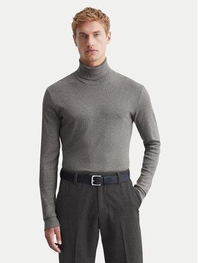 Marc O'Polo Marc O'Polo Krekls ar augstu apkakli M29 2202 52100 Pelēks Slim Fit