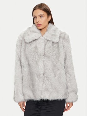 ONLY ONLY Γούνα Rubina 15325924 Γκρι Regular Fit