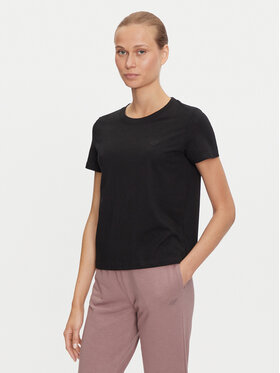 4F 4F Тишърт 4FWAW24TTSHF1650 Черен Regular Fit