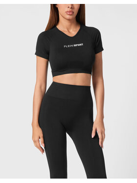 Plein Sport Plein Sport T-Shirt 22149 Czarny Regular Fit