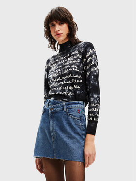 Desigual Desigual Garbó Estel 22WWJFAD Fekete Regular Fit