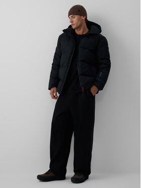 4F 4F Kurtka zimowa URBAN COMMUTER Czarny Regular Fit