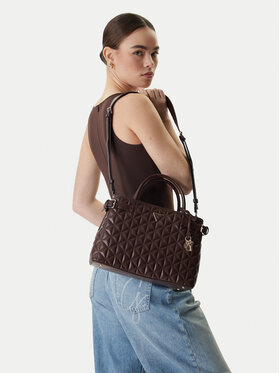 Guess Guess Дамска чанта Paisleigh HWQG98 83060 Кафяв