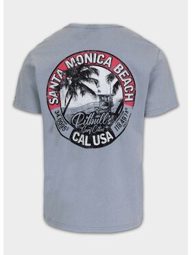 PITBULL PITBULL T-Shirt AUTOMATIC Niebieski jasny Regular Fit