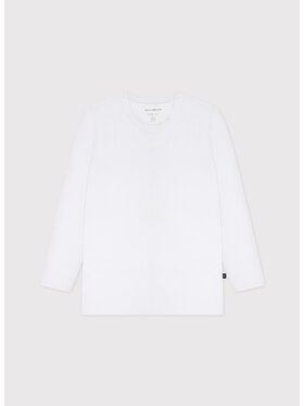 Pako Lorente Pako Lorente Longsleeve P000B-TL-007 Biały Slim Fit