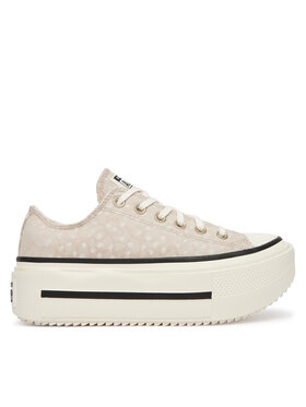 Converse Converse Plátěnky Chuck Taylor All Star Lift Double Stack Platform Deer A17884C Béžová