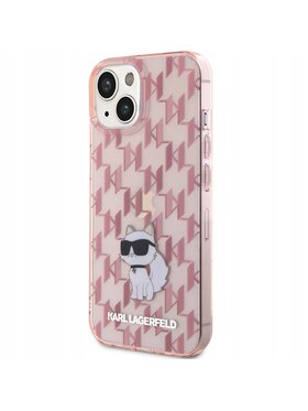 KARL LAGERFELD KARL LAGERFELD Etui na telefon Monogram Choupette Różowe złocenie
