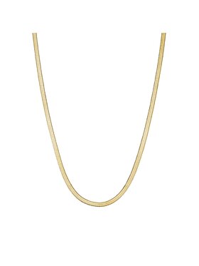 Rosefield Rosefield Naszyjnik Snake Necklace Gold Złoty