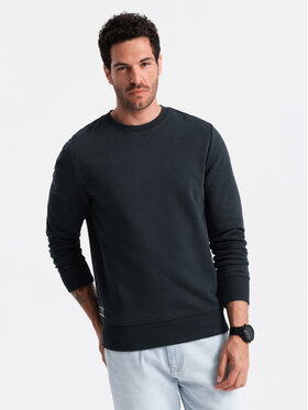 Ombre Ombre Mikina OM-SSBN-0159 Černá Regular Fit