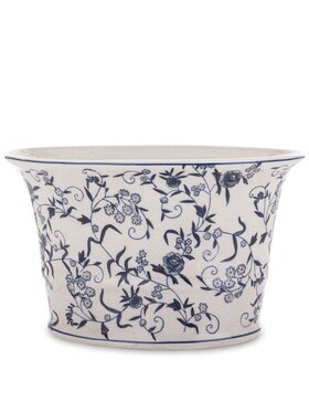 MIAhome MIAhome Kwietnik Osłonka porcelanowa GHARA-VII Biały