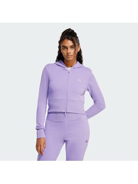 adidas adidas Bluza 158662 Fioletowy Slim Fit