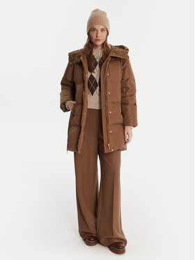 Weekend Max Mara Weekend Max Mara Žieminis paltas Newbembo 2525496072 Ruda Relaxed Fit