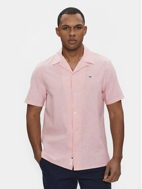 Tommy Jeans Tommy Jeans Риза Camp DM0DM18963 Розов Regular Fit