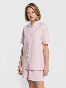 Seidensticker Seidensticker Pyjama 12.500040 Rosa Regular Fit