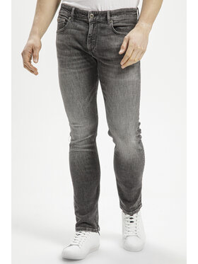 Cross Jeans Cross Jeans Jeansy E 185-205 Szary Slim Leg