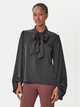 Rinascimento Rinascimento Bluză CFC0126202003 Negru Loose Fit