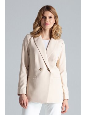 FIGL FIGLFIGL Giacca da abito M642 Beige Regular Fit
