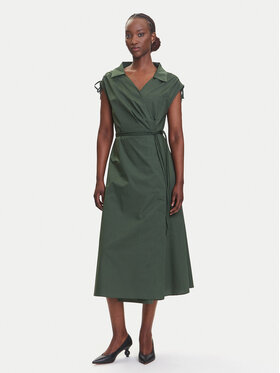 Marella Marella Vestito da giorno Rivera 2513221052 Verde Relaxed Fit
