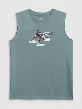 4F 4F Smanicato PLAY SEASON Turchese Regular Fit