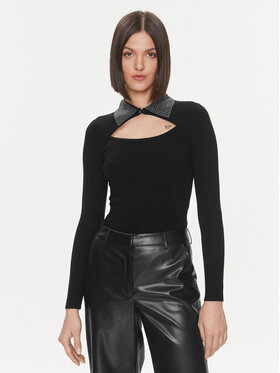 Liu Jo Liu Jo Glaustinukė MF3354 MS49I Juoda Slim Fit