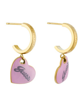 Guess Guess Naušnice JUBE05151JW Růžová