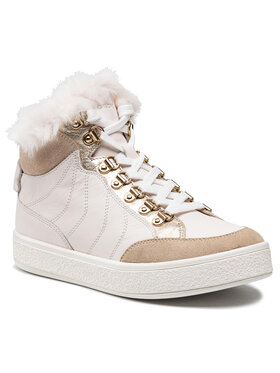 Geox Geox Sneakersy D Leelu' A D16FFA 08522 C1181 Biela
