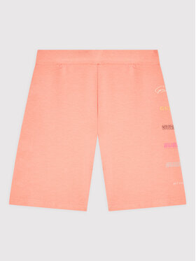 Guess Guess Sportske kratke hlače J2RD09 KASI1 Narančasta Regular Fit