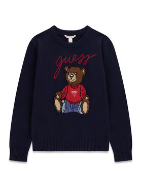Guess Guess Svetr H6BR01 Z1336 Tmavomodrá Regular Fit