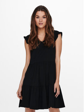 ONLY ONLY Letní šaty May 15226992 Černá Regular Fit