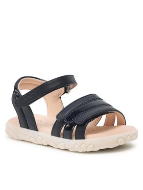 Geox Sandale J Sandal Haiti Girl J258ZA054AJC4064 M Tamnoplava