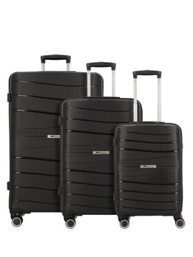 cocoono cocoono Komplet walizek 315312 Czarny