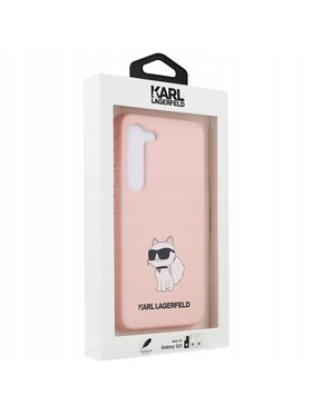 KARL LAGERFELD KARL LAGERFELD Etui na telefon Silicone Choupette Różowe złocenie