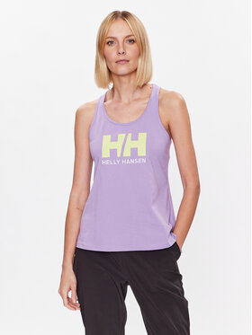 Helly Hansen Helly Hansen Top 33838 Fioletowy Regular Fit
