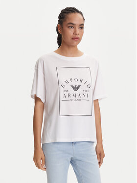 Emporio Armani Underwear Emporio Armani Underwear Majica EW000553 AF10887 U0002 Bela Loose Fit