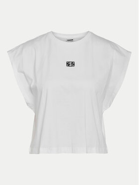 Noisy May Noisy May T-Shirt Speedy 27033493 Biały Regular Fit