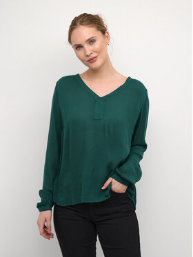 Kaffe Kaffe Bluse Amber 501032 Grün Regular Fit