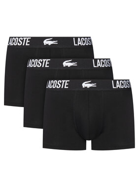 Lacoste Lacoste Set od 3 para bokserica 5H2393 Crna