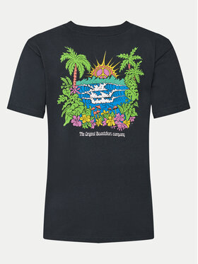 Quiksilver T-shirt Island Sunrise Moe AQYZT09543 Crna Regular Fit