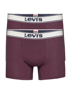 Levi's® Levi's® Bokserki Levi's Boxer 2 Pairs Briefs Bordowy