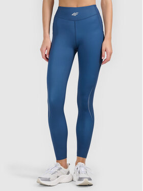 4F 4F Legginsy 4FWAW26TFTIF474-31S Granatowy Active Fit