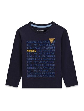 Guess Kids Guess Kids T-Shirt 185388 Niebieski Classic Fit