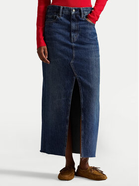 Polo Ralph Lauren Polo Ralph Lauren Jeans suknja 211A95501001 Tamnoplava Regular Fit
